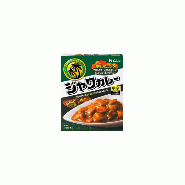 레토르트 자와 카레 중간 매운맛 그린 210g