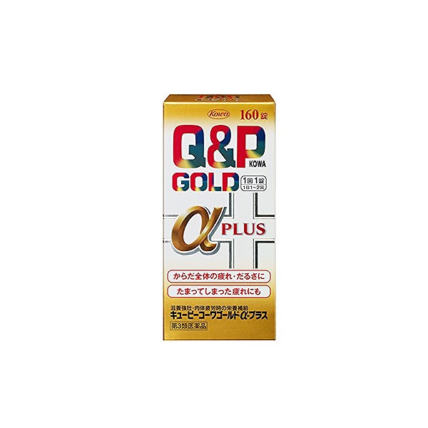 Q&P 골드 알파 플러스 160정 큐앤피