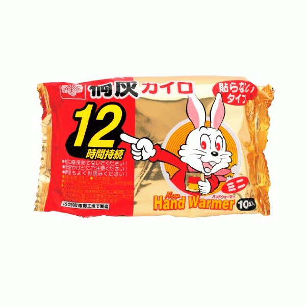 [키리바이] 하루 핫팩 미니 12시간 지속 10개입