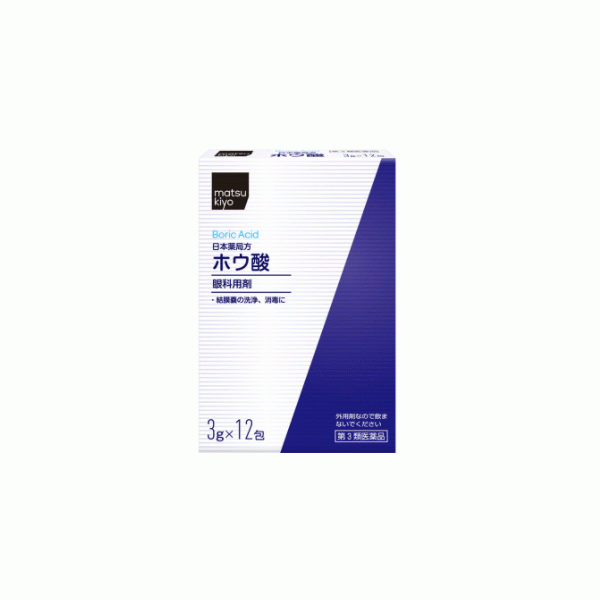 [사토 제약] matsukiyo 붕산P 3g×12 포