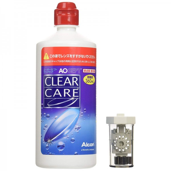 [Alcon] clear care 렌즈 세척액 360ml