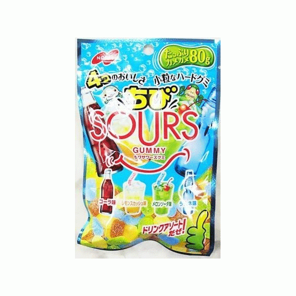 [NOBEL] 노벨 꼬마 SOURS 음료 젤리 80g