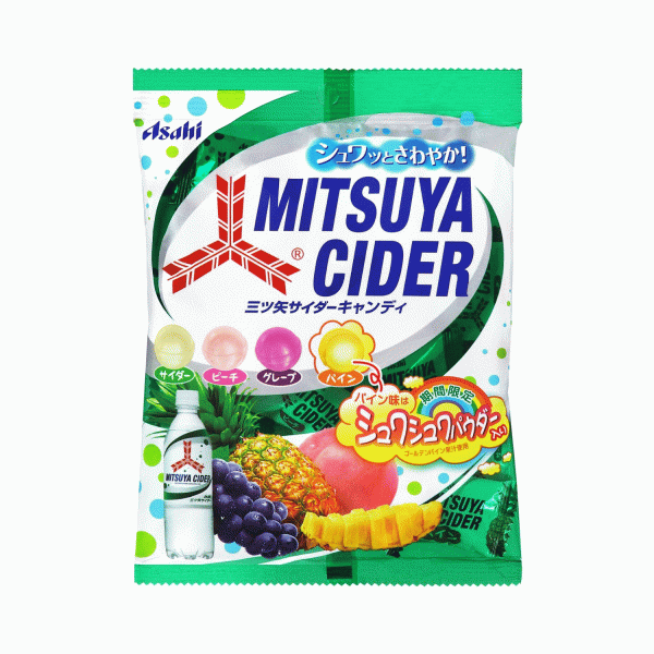[Asahi] 아사히 미츠야 사이다 탄산캔디 136g
