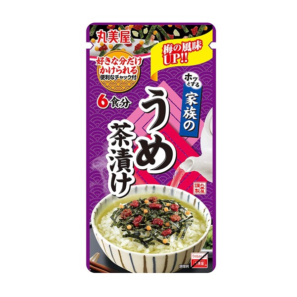 마루미야 오차즈케 매실맛(밥에 뿌리고 뜨거운 물만부워 먹는 상품)