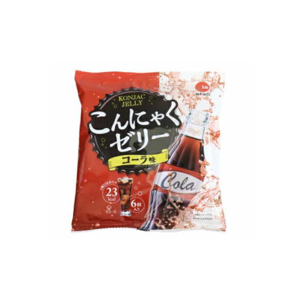 [아이에 푸드] 콜라 맛 곤약 젤리 출시! 6 개 입