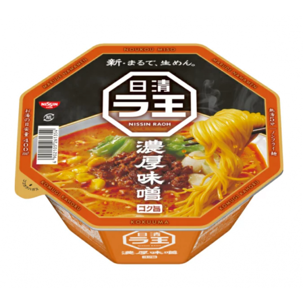 [NISSIN] 닛신 라오(라왕) 컵라면 _진한 미소(된장)