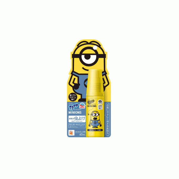 사라테쿠토 신선한 방충제미스트 미니언즈 60ml