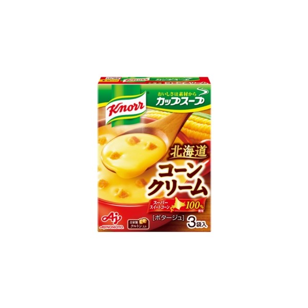 [크노르 컵스프] 컵 스프 콘 크림 3봉입