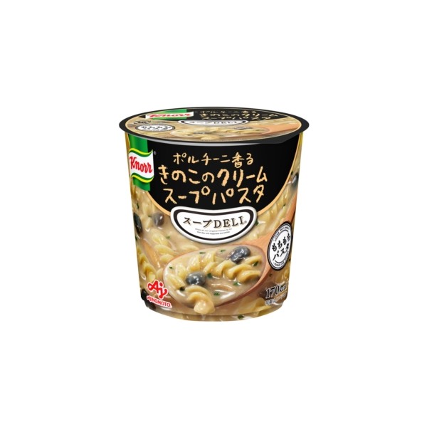 포르 치니 향기 버섯 크림 스프 파스타컵
