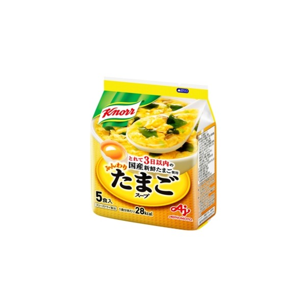 [크노르 스프] 부드러운 계란 스프 5개입