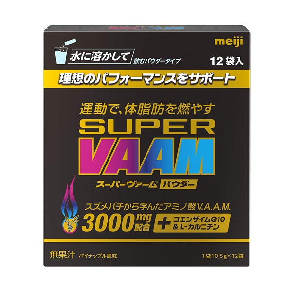 슈퍼밤 super vaam 아미노산 3000mg 12개입 파인애플맛