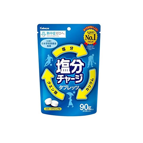 염분 충전 사탕 이온음료맛 90g