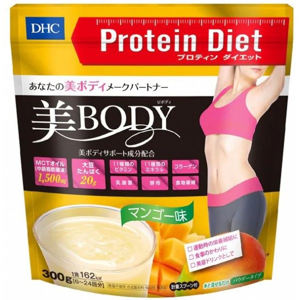 DHC 프로틴 다이어트 미 바디 망고 맛 300g