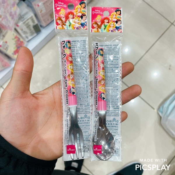 디즈니 공주모음 수저포크