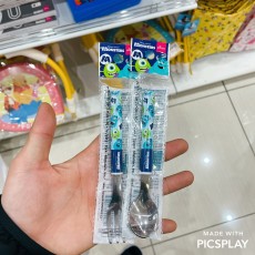 디즈니 몬스터 수저포크