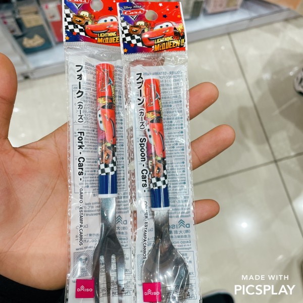 디즈니 카 수저포크