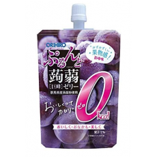오리히로 0kcal 곤약젤리 제로 거봉 130g