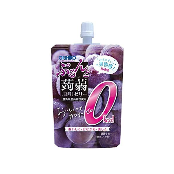 오리히로 0kcal 곤약젤리 제로 거봉 130g