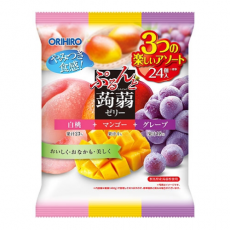오리히로 곤약젤리 라지백 백도&망고&포도 24개입