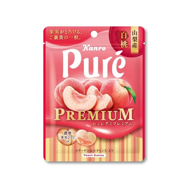 [간로] 칸로 퓨레구미 프리미엄 복숭아맛 54g