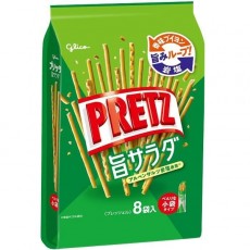 글리코 Glico 플리츠 취지 샐러드 8봉입