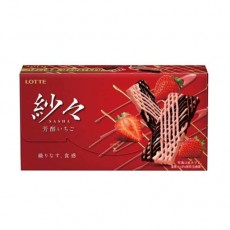 롯데 사샤 일본 초콜렛 딸기맛 69g