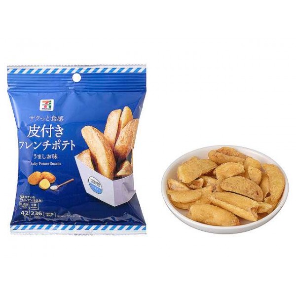 세븐일레븐 프리미엄 웨지 프렌치 감자 맛 일본 편의점 과자