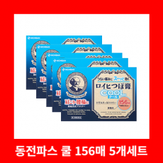 동전파스 쿨 156매 5개 세트 로이히츠보코