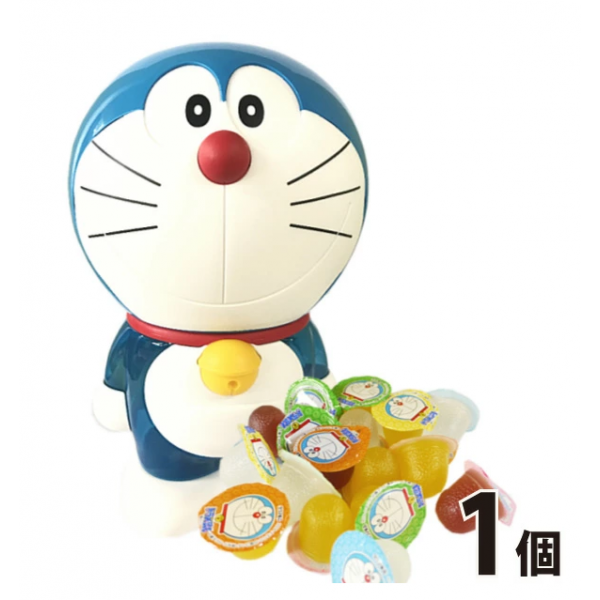 일본 타쿠마식품 젤리 저금통 도라에몽 265g