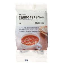 무인양품 5종 야사이 미네스토로네 4개입 스프 간편식