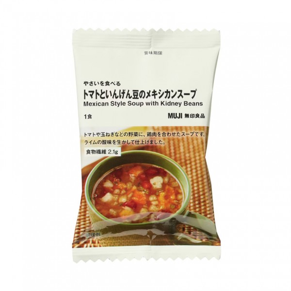 무인양품 토마토 인겐마메 멕시칸 스프 1개입 스프 간편식