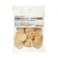 무인양품 우스야키 센베이 쟈코시로고마 50g