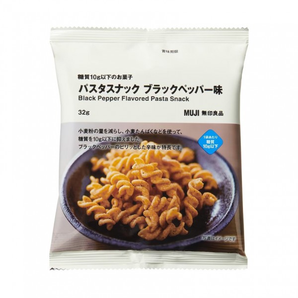무인양품 파스타스낵 블랙페퍼 32g