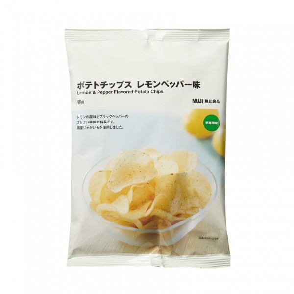 무인양품 포테이토칩 레몬페퍼 60g