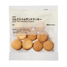 무인양품 사과잼 샌드 쿠키 50g