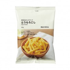 무인양품 옥수수 스낵 45g 일본과자 간식 군것질
