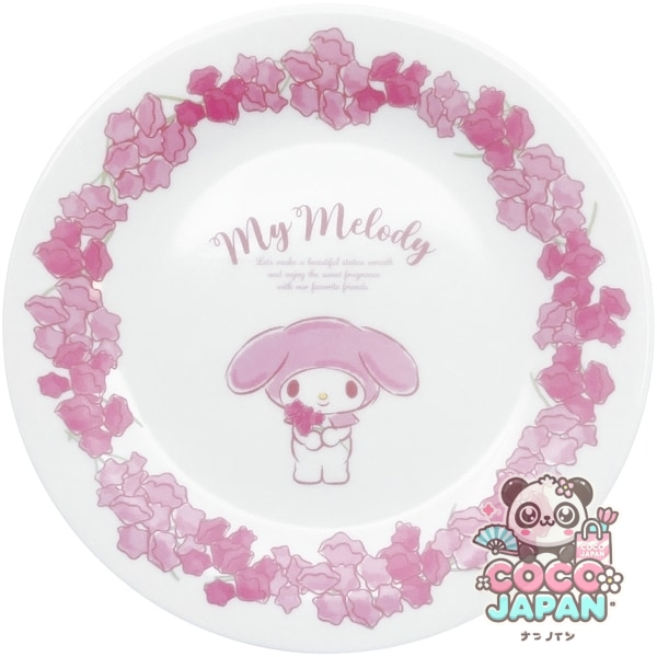 산 아트 산리오 (SANRIO) 마이 멜로디 플레이트 약 19.5cm SAN4220-2