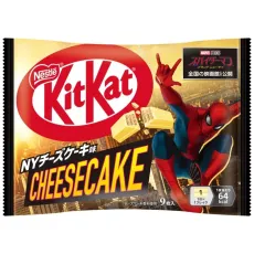 [Kit kat] 네슬레 킷캣 스파이더맨 콜라보 NY 치즈케이크맛 9개입