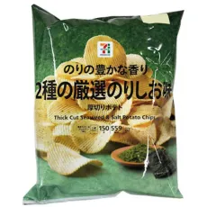 세븐일레븐 아츠기리포테이토 2종 노리시오 150g 일본 편의점 과자