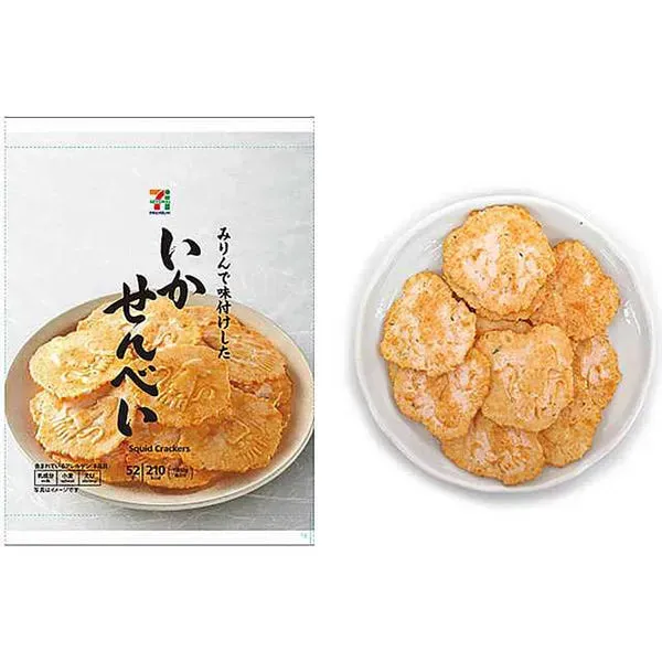 세븐일레븐 이카 센베이 52g 일본 편의점 센베이