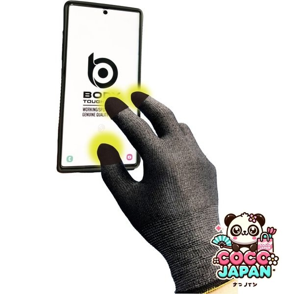 Otafuku JW-145 [터치 패널 호환 열 저장 내부 장갑 l 검은 색]