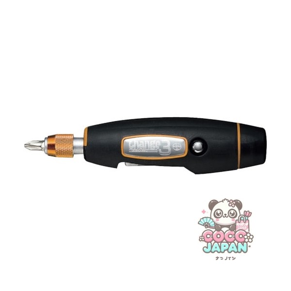 최고의 도구 최고의 도구 CR3-04590Y [BEST TOOL BEST 3WAY RATCET 드라이버 변경 3 노란색]
