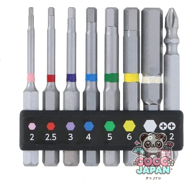 Takagi Earth Man Earth Man 육각형 샤프트 육각형 비트 8