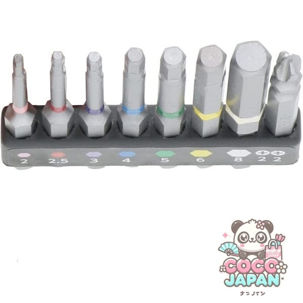 Takagi Earth Man Earth Man 육각형 샤프트 육각형 비트 8