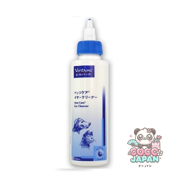 빌백 재팬 베츠 케어 이어 클리너 개 고양이 용 125ml [개 고양이 용 이어 클리너]