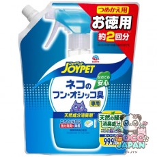 조이펫 JOYPET 천연 성분 탈취제 고양이 훈 오시코 전용 리필 450mL