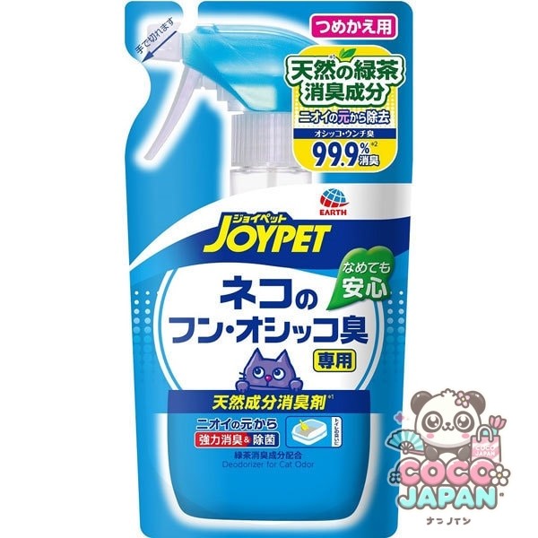조이펫 JOYPETJOY PET 천연 성분 탈취제 고양이의 훈 오시코 냄새 전용 리필 240ml