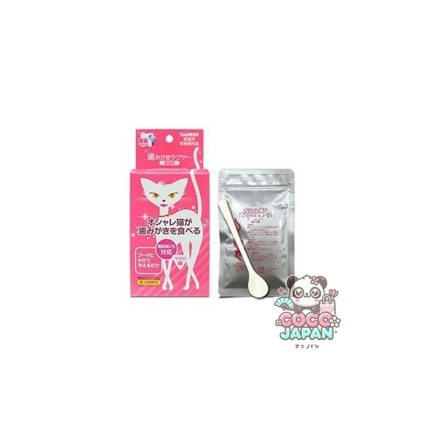 토러스 칫솔질 라쿠야 [애고양이용 분말 타입 25g]
