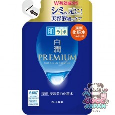 로트 제약 ROHTO 하다라보 백윤 프리미엄 약용 침투 미백 화장수 리필 170ml