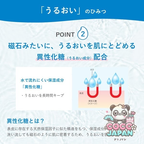 로트 제약 ROHTO 하다라보 극윤 히알루론 거품 세안 리필 140ml